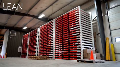 lean manufacturing sheet metal rack|metal storage racks.